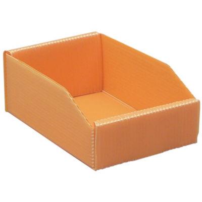 25 Bacs pliables polypro 1 Litre Orange_0