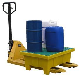 Bac de rétention longitudinal 70 litres plastique avec caillebotis polypropylène_0