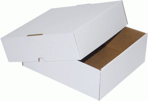 Boîte cloche micro blanc 300 x 212 x 52 mm - double épaisseur et format postal standard_0