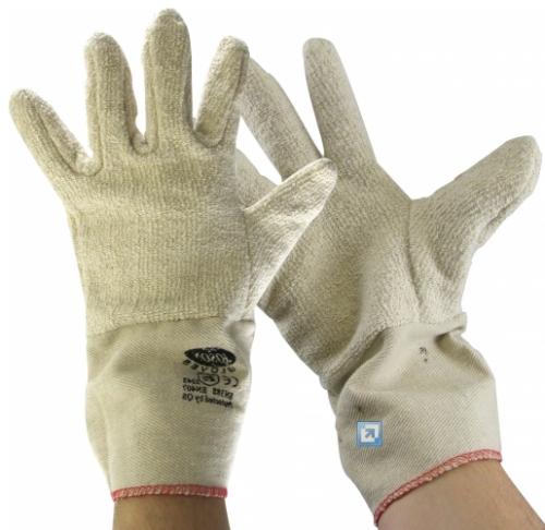 Gants de protection thermique en céramique - taille unique - haute résistance jusqu'à 200°C_0