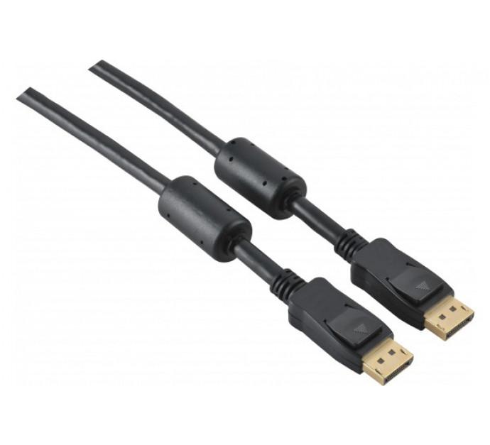 Cordon DisplayPort 1.2 HQ - Connecteurs or - 5 m - Résolution 4K et Ultra HD - Référence 128024_0