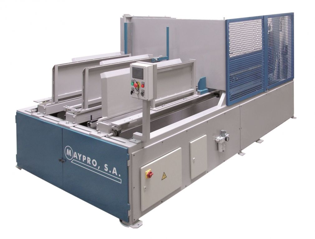 CPTP Machines pour palettes - Maypro - Clouage - Macine de clouage avec chargeurs et empileur intégré_0