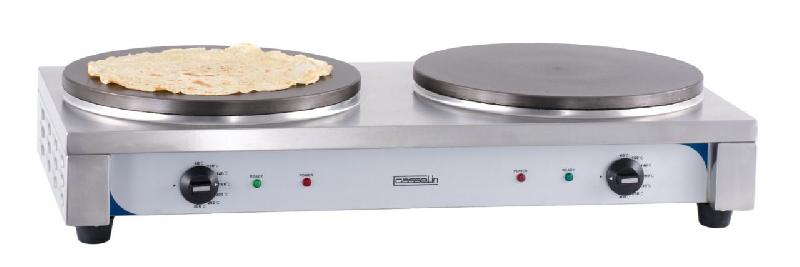 Crêpière double inox 350mm, 230v, 2x2200w_0