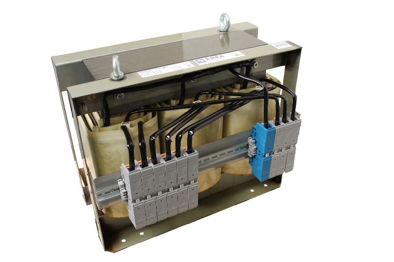 Transformateur triphasé de protection ECT 44000/IRC - 44000VA - Faible courant d'enclenchement - Norme EN 61558-2-4_0