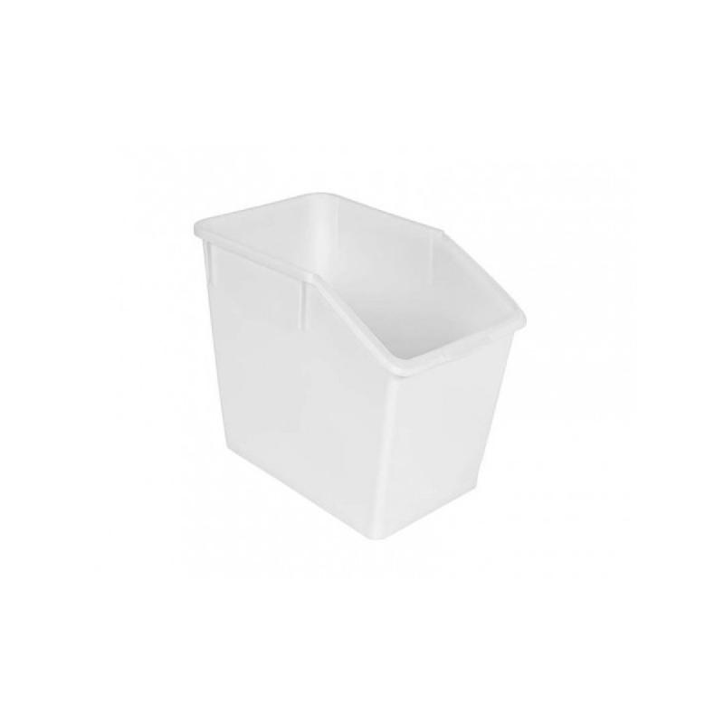 Grand bac plastique plein GILAC 660x400 mm - 80 L_0