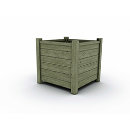Jardinière en pin traité autoclave classe IV - ANDUZE_0