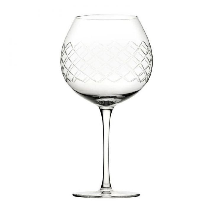 Lot de 6 verres à gin 70 ml, raffles diamond_0
