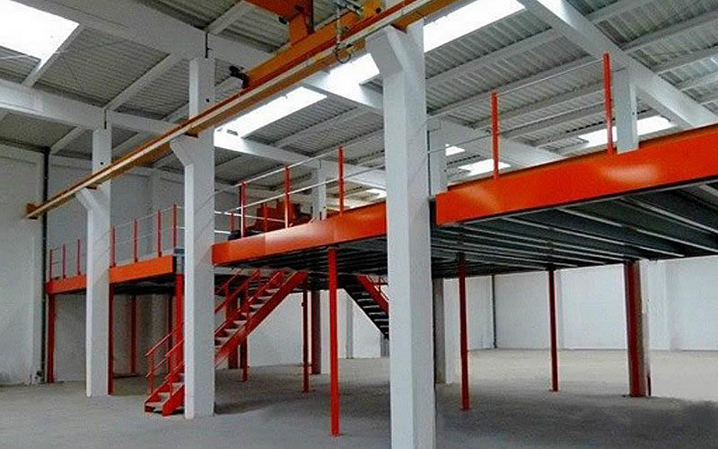 Mezzanine industrielle longue portée - procédé Mezzatech - portée jusqu'à 8,5m_0