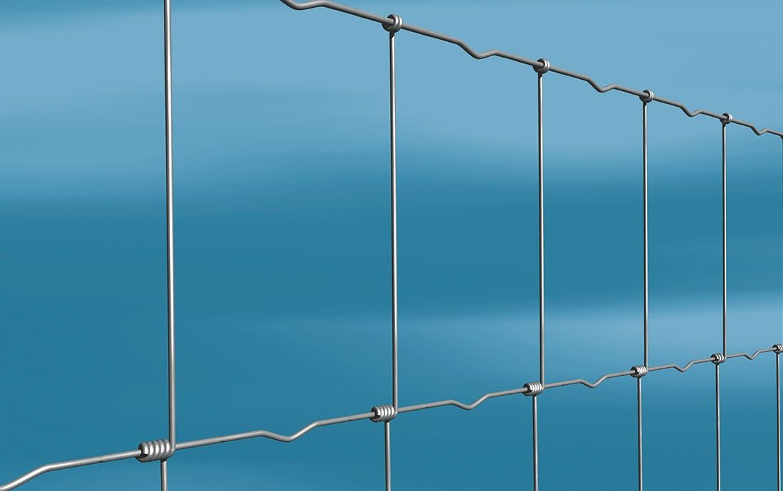 Nodatec - Clôture grillagée Cavatorta - rouleaux 50 m - acier galvanisé avec revêtement zinc-aluminium_0