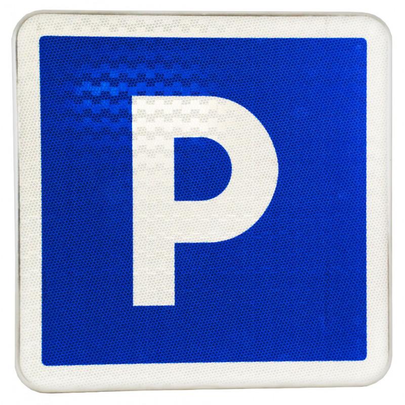 Panneau indication temporaire CK1 - lieu aménagé pour le stationnement_0