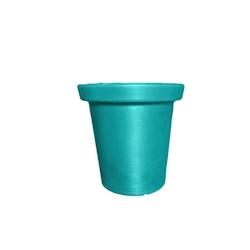 Plast'up rotomoulage pot de fleurs rond xxl delight 75l - butterflygreen - bleu 0637962081589_0