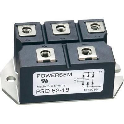 PONT REDRESSEUR POWERSEM PSB 82-16 1600 V 72 A MONOPHASÉ FIGURE 1 1 PC(S)