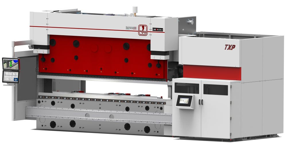 Presse plieuse Schiavi Linear - Série LineAr de 3 à 12 mètres - Jusqu'à 1200 T et 12 axes_0