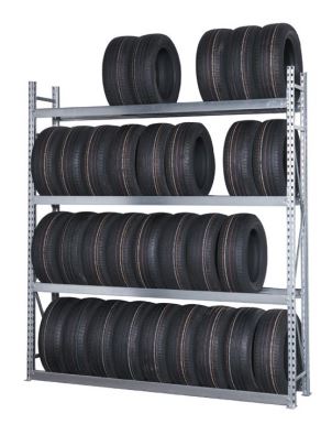 Rayonnage à pneus - semi-lourd - Conception sur mesure et solution évolutive_0
