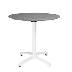 Table pliante en polypropylène Bolero 800mm gris foncé - GAFT621_0