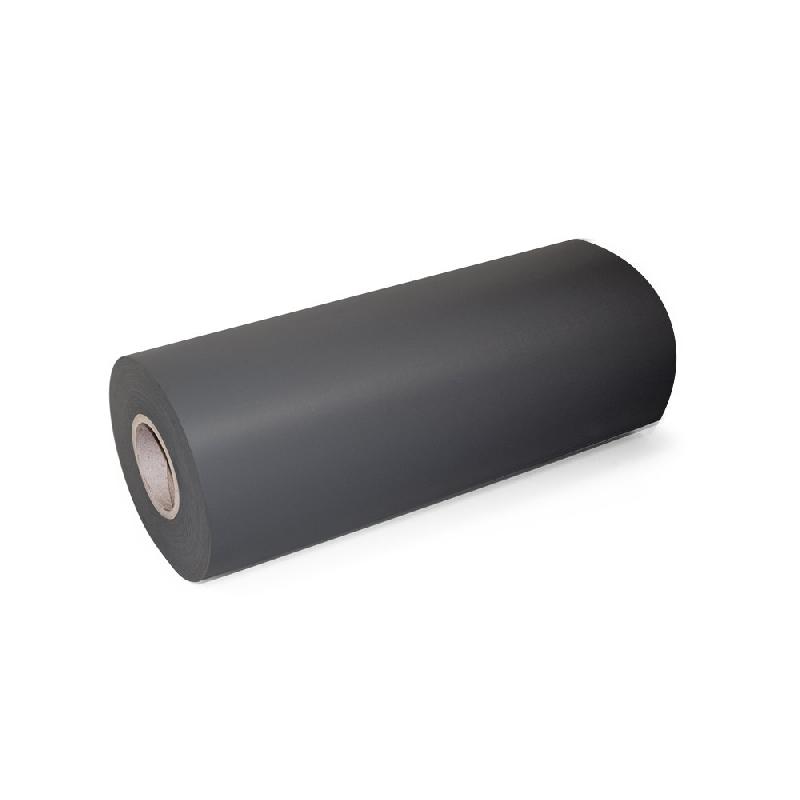 Tapis antidérapant pour tiroirs - finition effet textile gris anthracite - 2000x48cm découpable_0