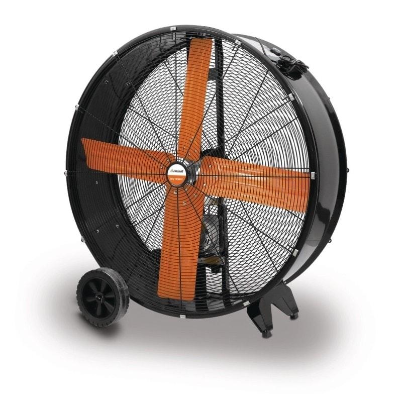 Ventilateur mobile Unicraft MV 1000-2 - haute performance avec 4 pales en acier et très haut débit_0
