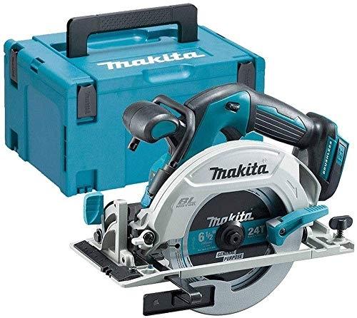 Scie circulaire Makita DHS680ZJ-1 Brushless 165mm 18V avec coffret Makpac - Moteur compact et sans charbon_0