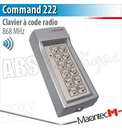72873 - clavier à code marantec - command 222 - 868 mhz_0