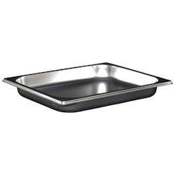Bac Gastro Inox AISI 304 GN 1/2 Plein H. 40 mm - Gastroland - 3701666001819_0