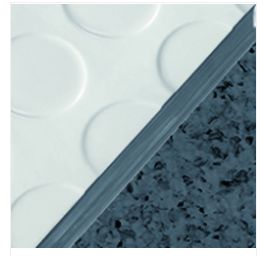 Bande podotactile d'alerte soudable pvc - gerflor - contraste tactile et visuel_0