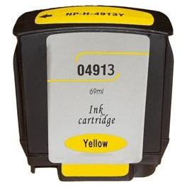 Cartouche compatible HP DesignJet 500/800 (C4913A/N°82) - Puce Yellow 69ml - 00855Y_0