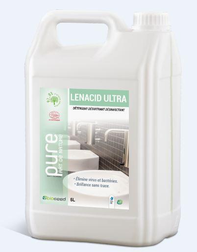 Lenacid ultra detartrant desinfectant -  non parfume - 5 l - h104_0