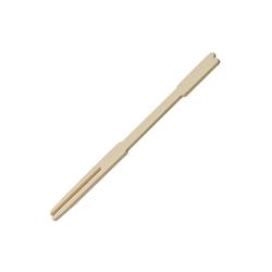 ECOLOMIQUE - 100 Pcs - Pique bambou fourchette - 9 cm, idéal pour buffet et apéritif - ECO209BBF9 - Bambou ECO209BBF9_0