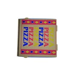 FHC - 100Pcs - Boite pizza carton kraft brun - 250x250x40mm - en carton FHC210BPKB24_0