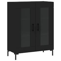 Helloshop26 - Buffet bahut commode armoire meuble de rangement organisateur cuisine salle de séjour salon 69,5 x 34 x 90 cm bois 02_0036058 - 3000212_0