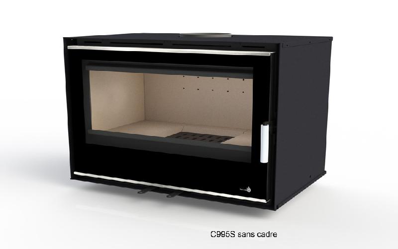 Insert ecodesign Portimao-C-995-S - 9kW avec ventilation - Dimensions 996 x 545 x 440 mm_0