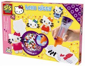 PACK - COFFRET PERLE - BIJOUX - PERLES À REPASSER HELLO KITTY 1600 PERLES