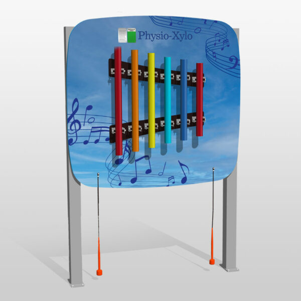 Module musical physio-parc avec carillon multicolore, pour usage intergénérationnel et inclusif - physio-xylo difficulté faible_0