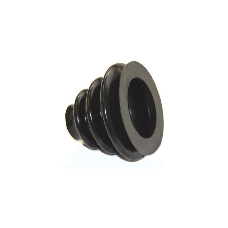 Soufflet standard SPCC-013 - PVC souple - Longueur étirée 95 mm - Couleur noire_0