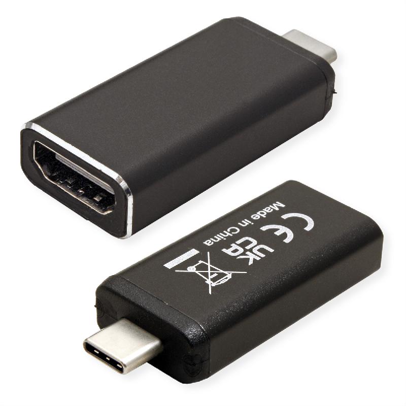 Value adaptateur type c - hdmi, m/f, 4k_0
