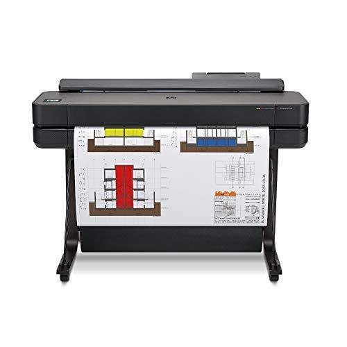 HP DesignJet T650 36p Printer 5HB10A - Jet d'encre thermique, impression ultra-rapide, multi-formats jusqu'à 914x1897 mm_0