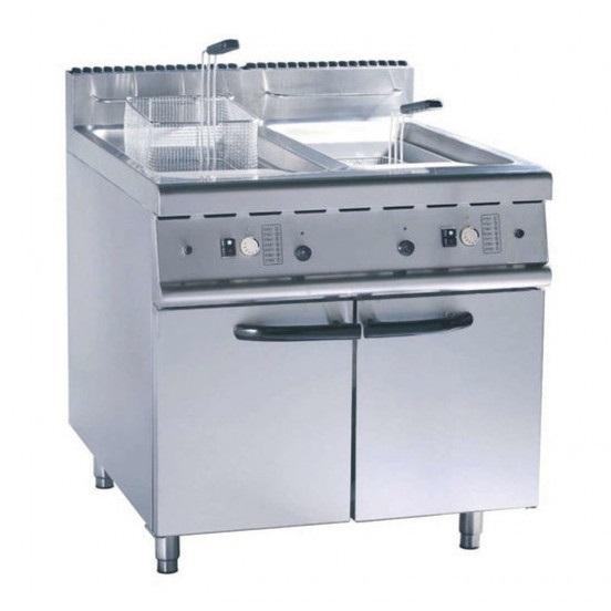Friteuse gaz sur coffre 2 X 20 L_0