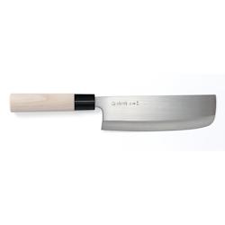 Chroma Couteau à légume Nakiri 17,5 cm  Home Beige Autre Bois Haiku 29.5x5 cm - beige Bois massif HH05_0