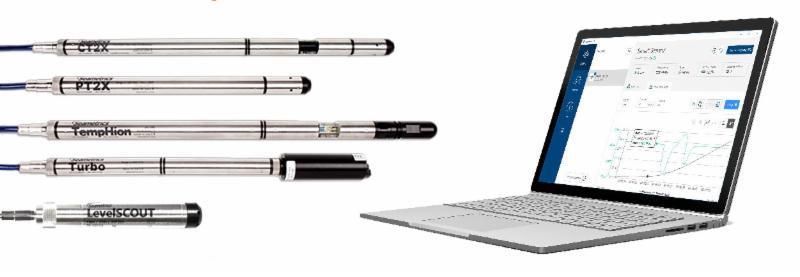 Enregistreur autonome de niveau d'eau Seametrics LevelScout2 - capteur hydrostatique et mémoire statique_1