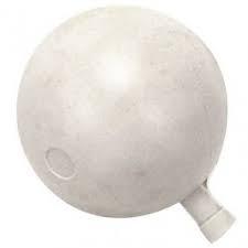 Flotteur plastique boule pour robinet a levier filete syc - réf. : vs92pe_0