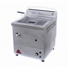 Friteuse foraine 10 litres gaz avec piezzo sofraca special surgele_0