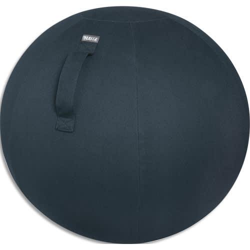 Siège ballon ergonomique Leitz Cosy - gris - 65 cm - avec pompe et housse lavable_0