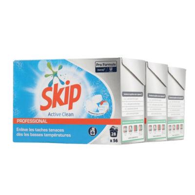 Lessive tablettes Skip Professional Active Clean, lot de 3 x 56_0