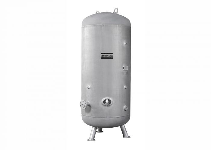 Lh500 - réservoir d'air comprimé horizontal - atlas copco - 500 litres_0