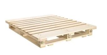 Palette en bois neuve ou reconditionnée - CP7 - 1300x1100x160 mm - Charge statique 3500 kg - 4 voies_0