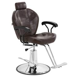 Physa - physa PHYSA ILFORD DARK BROWN Fauteuil de coiffeur Ilford avec appui-tête et repose-pieds Hauteur d'assise 52 - 64 cm 150 kg - 4062859248954_0