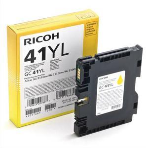 Ricoh cartouche gel jaune 405768 GC41YL - 600 pages - Aficio SG 2100/3110 et compatibilités multiples_0