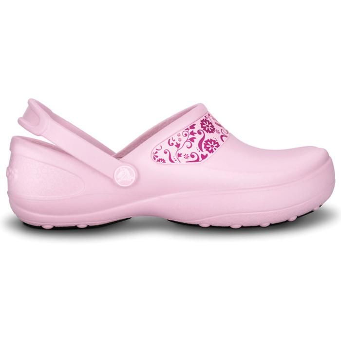 SABOTS CROCS MERCY WORK BUBBLEGUM/PLUM