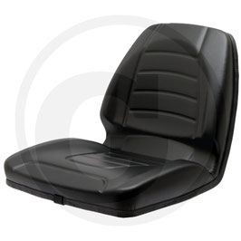 Siège adaptable pour cabine d'engin de TP - PVC - Largeur 455 mm - Hauteur 390 mm_0
