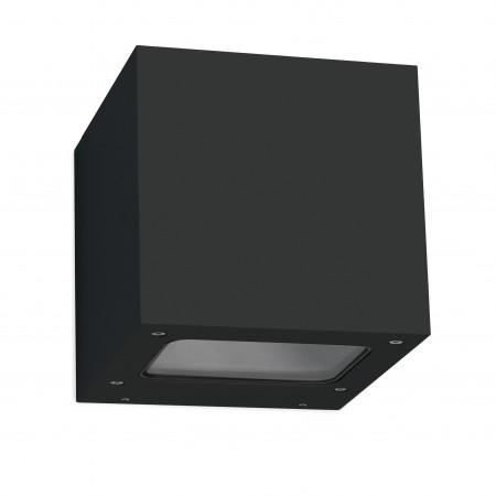 Spot de plafond LED SMD Brick 2x3W 3000K - Noir - Éclairage Up & Down en aluminium_0
